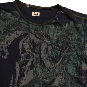 Adolfo Dominguez Rare Short Sleeve T Shirt Club wear Black Trim